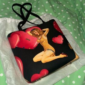 Pin up girl handbag